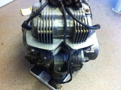 The old Honda engine weights in at an impressive 64 kgs