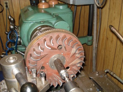 machining flywheel