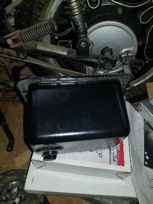 New oil pan to replace the huge heavy reefer style pan