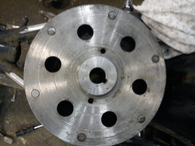 Modified Dnepr clutch basket