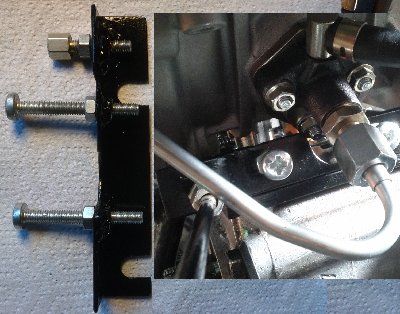 Throtle cable , max. rev. screw ( at no load ) and idle speed screw