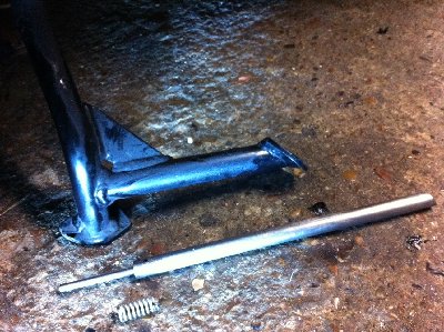 the rod cut to length